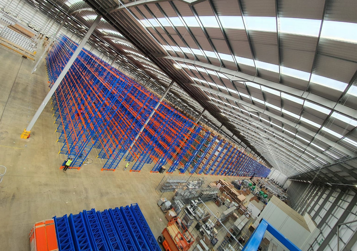 Racking Project Pallet Racking Project Completed | Racking Solutions – Total Racking ...