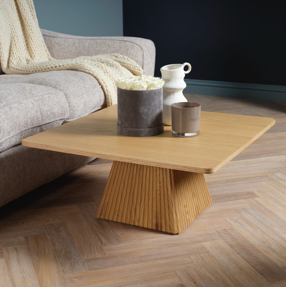 Table basse à panneaux carrés Antibes